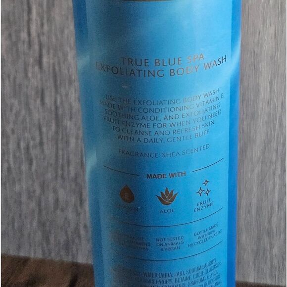 True Blue Spa Exfoliating Body Wash W Vitamin E NEW By Bath & Body Works $18.95 - Picture 11 of 16